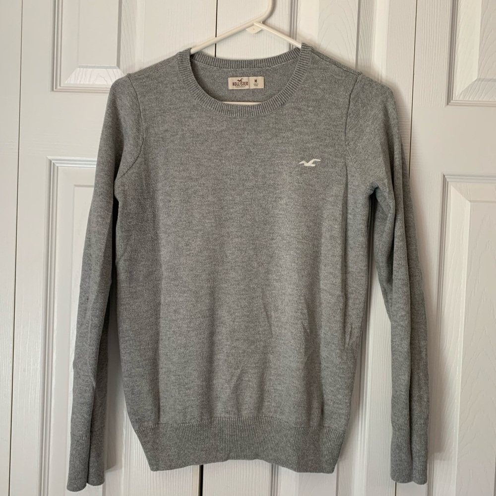 Grey Hollister Sweater